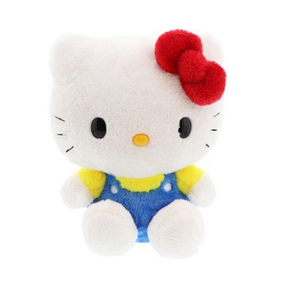 Hello Kitty With Blue Overalls and a yellow shirt. - Picture 2 of 2